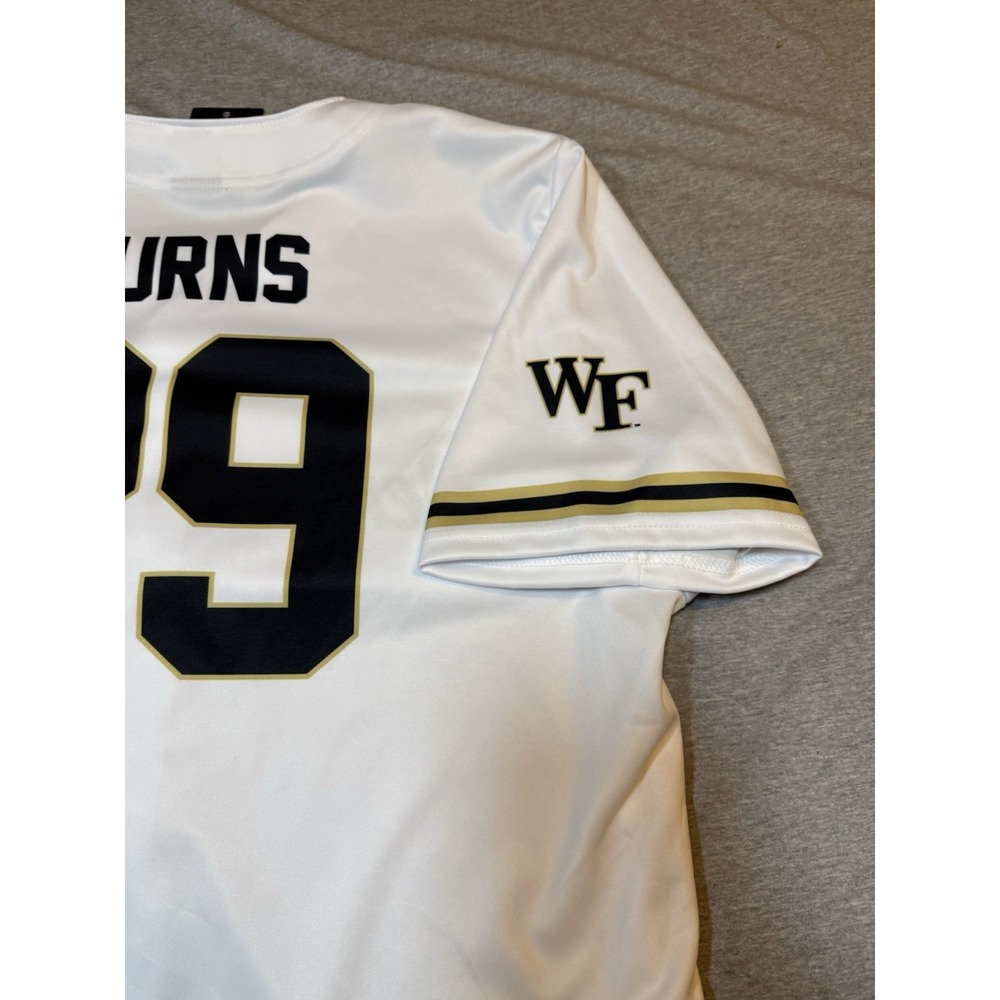 Wake Forest Demon Deacons Burns Jersey - Athletes Thread - Men's Large - Picture 14 of 15